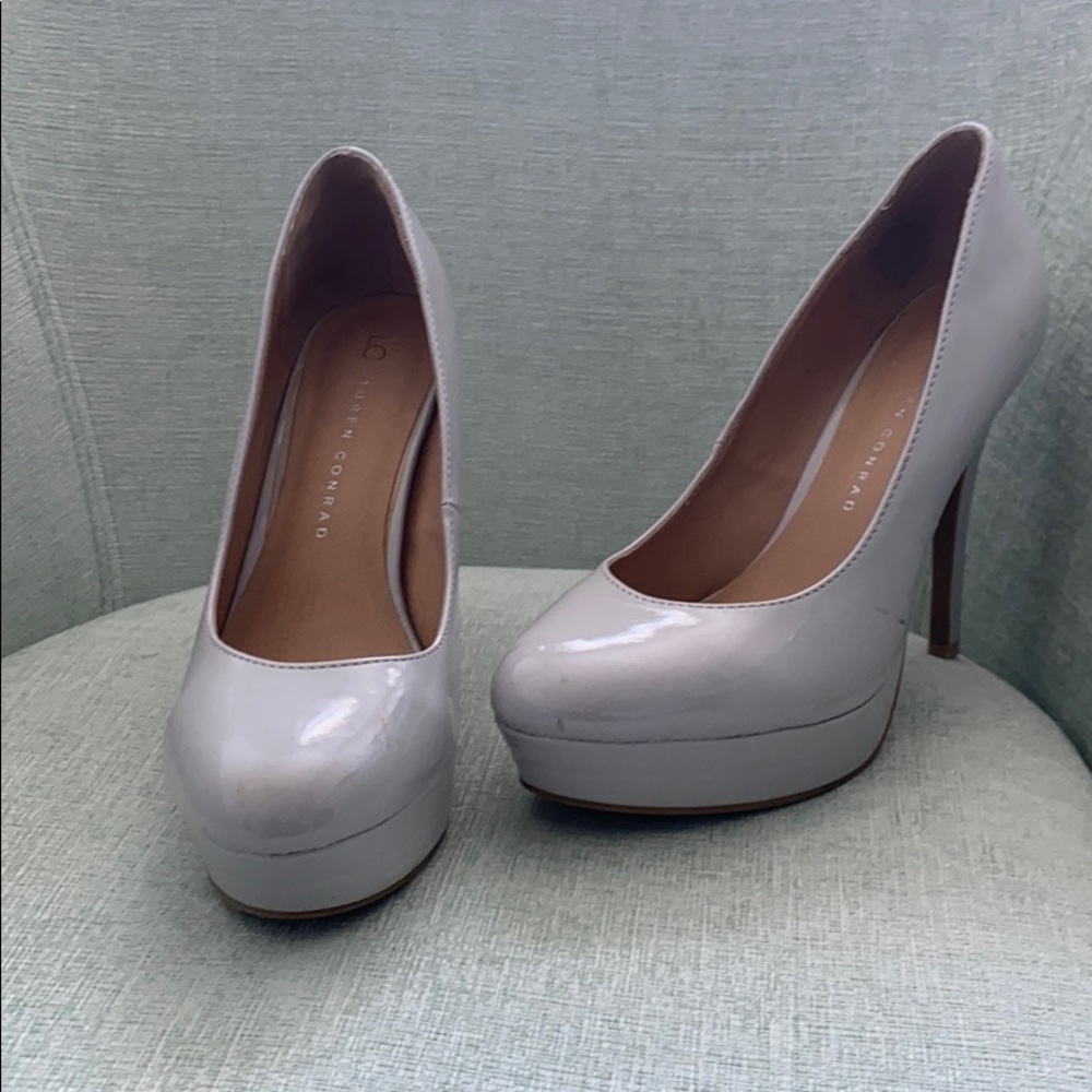 LC Lauren Conrad Johanna Gray Platform Pumps 8.5